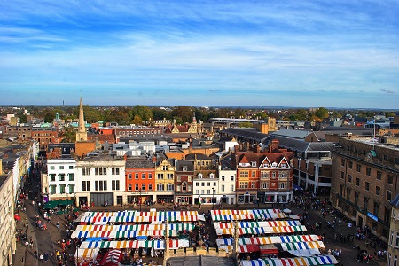 Cambridge named in top 20 of annual quality of life survey